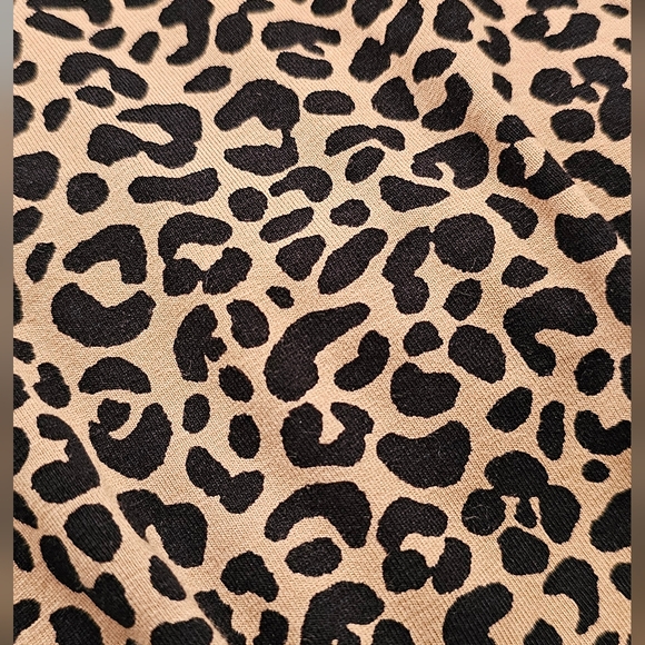 Old Navy Leopard Print Swing Dress size Large - Picture 7 of 7